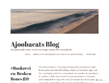 Tablet Screenshot of ajoobacatsblog.com